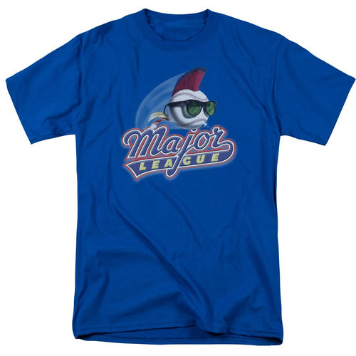 Major League Title Mens T Shirt Royal Blue