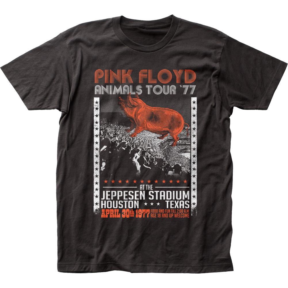 Pink Floyd Animals Tour ’77 Mens T Shirt Black
