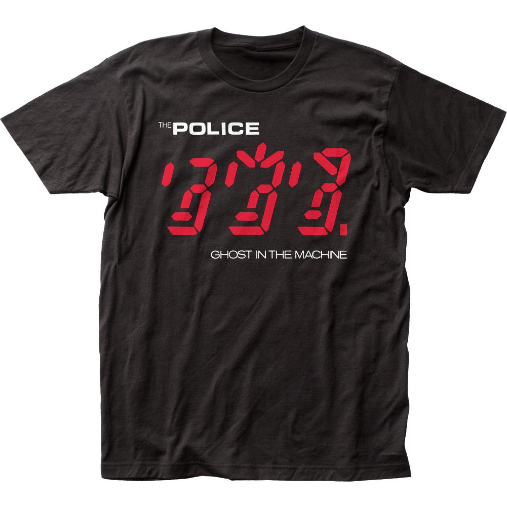 The Police Ghost In The Machine Mens T Shirt Black