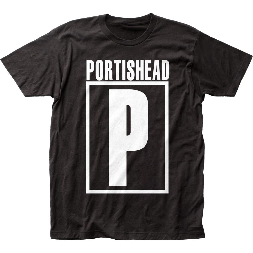 Portishead Logo Mens T Shirt Black