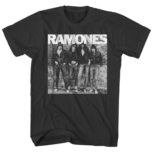 Ramones 1st Album Cover Mens T Shirt Black