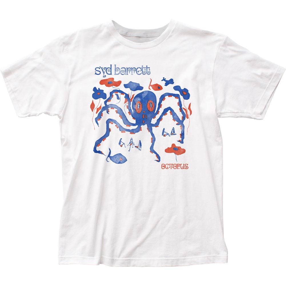 Syd Barrett Octopus Mens T Shirt White