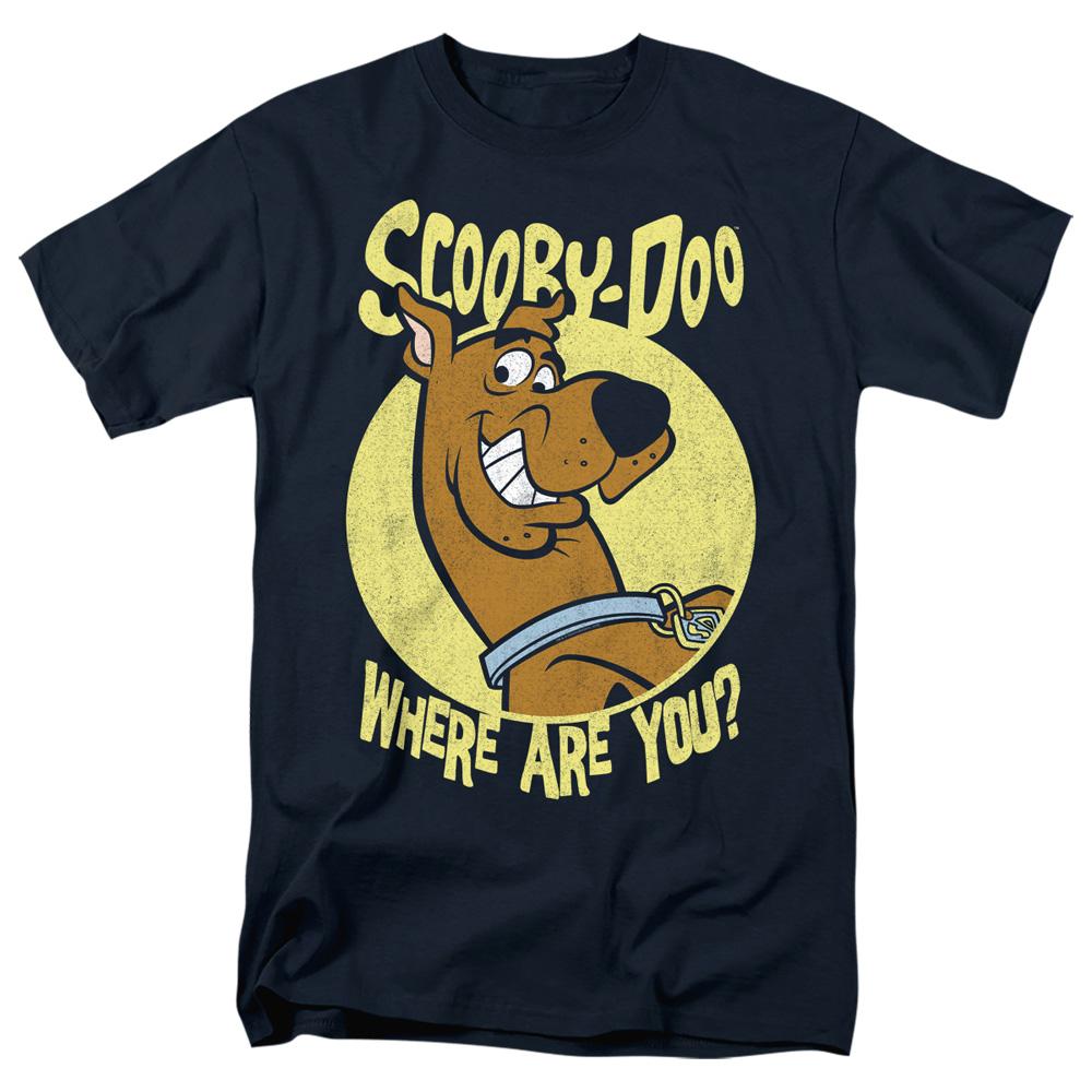 Scooby Doo Where Are You Mens T Shirt Navy