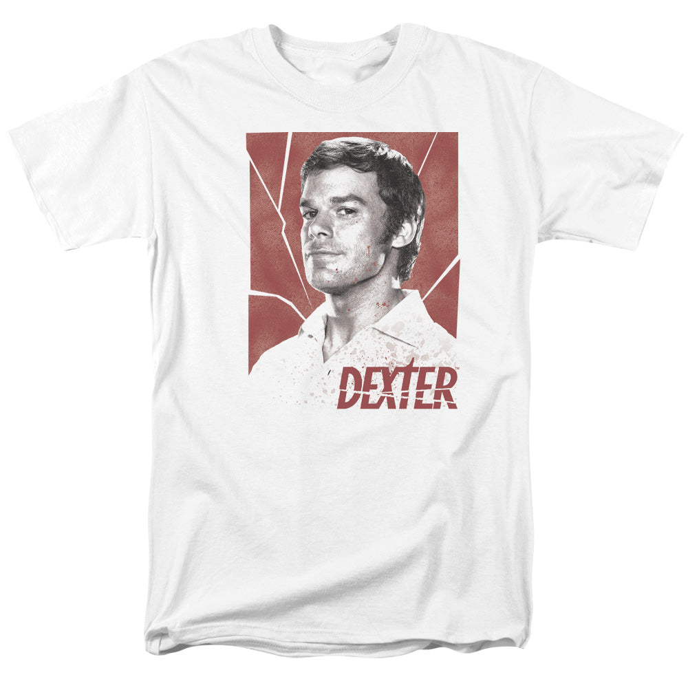 Dexter Poster Mens T Shirt White