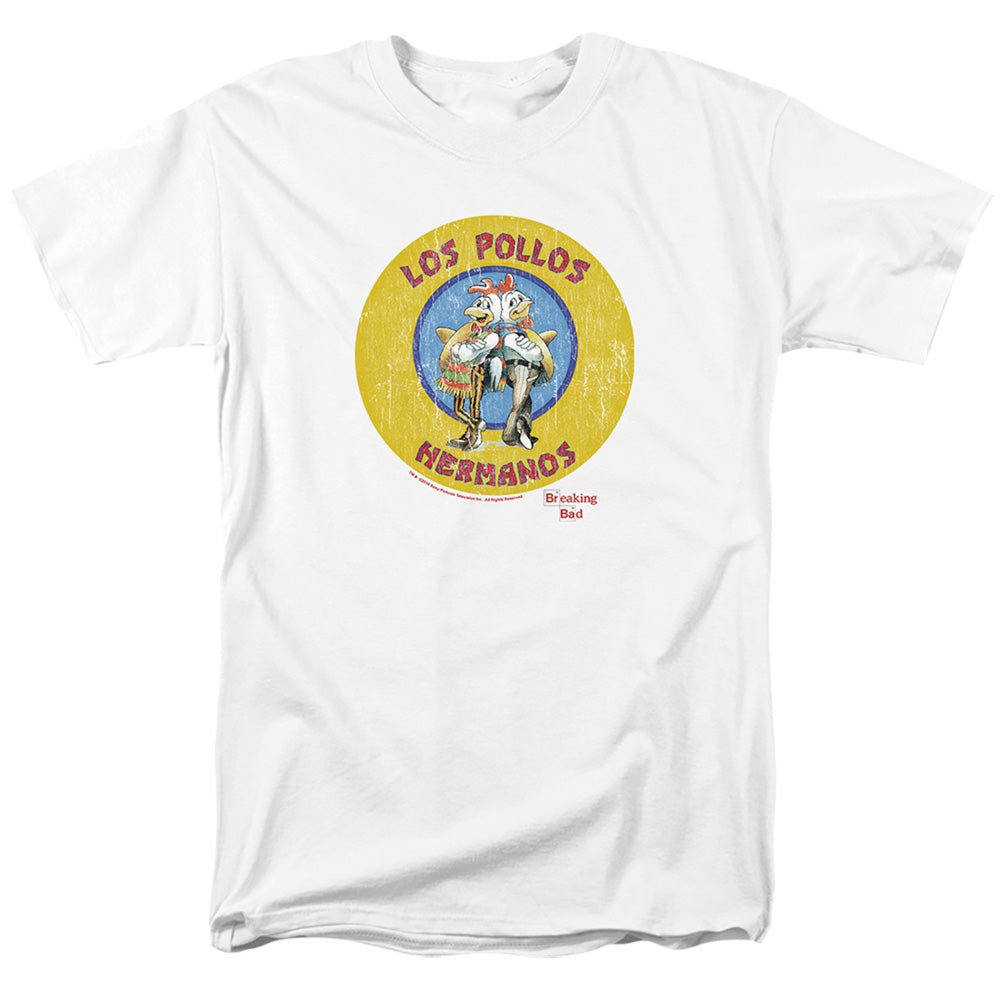 Breaking Bad Los Pollos Hermanos Mens T Shirt White