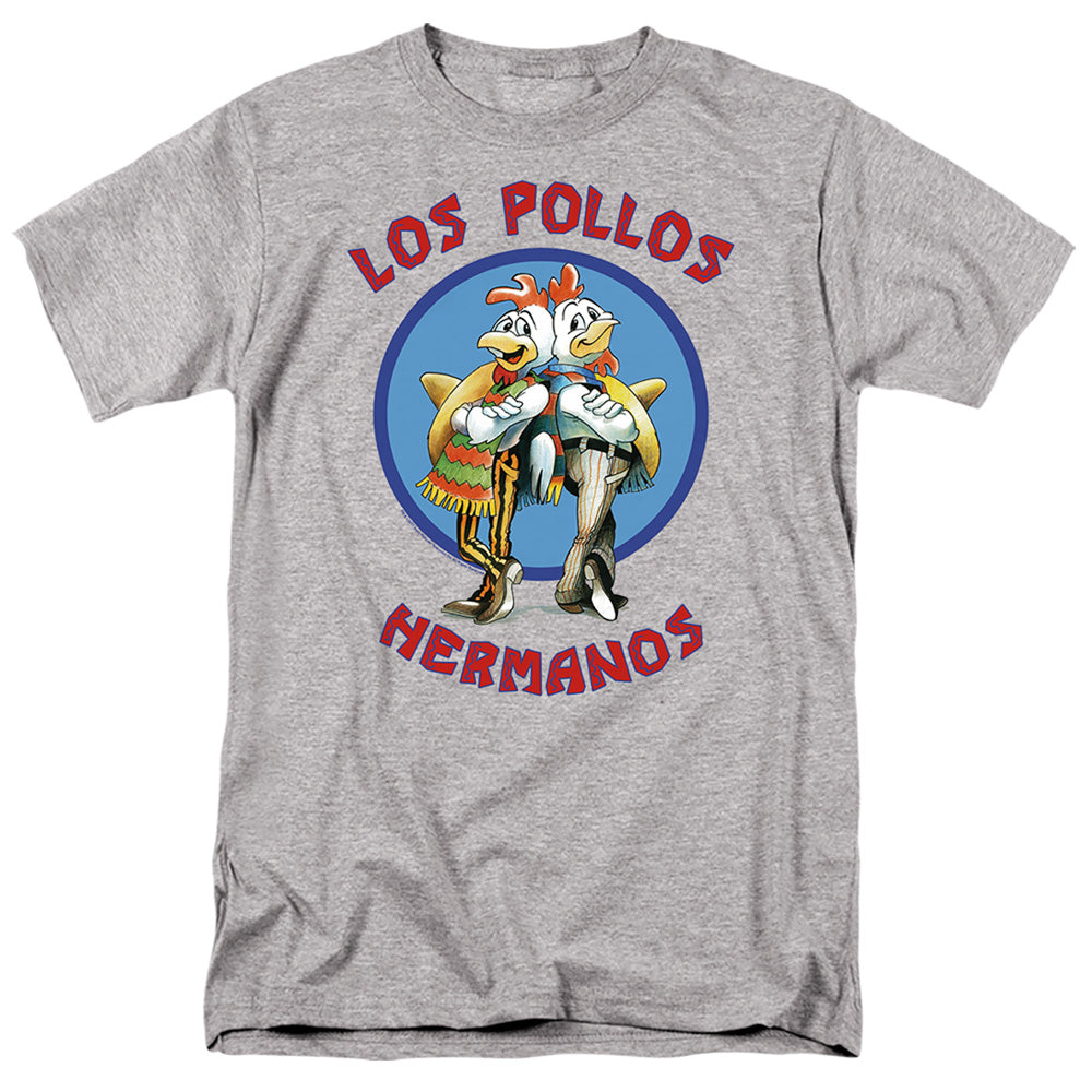 Breaking Bad Los Pollos Hermanos Mens T Shirt Athletic Heather