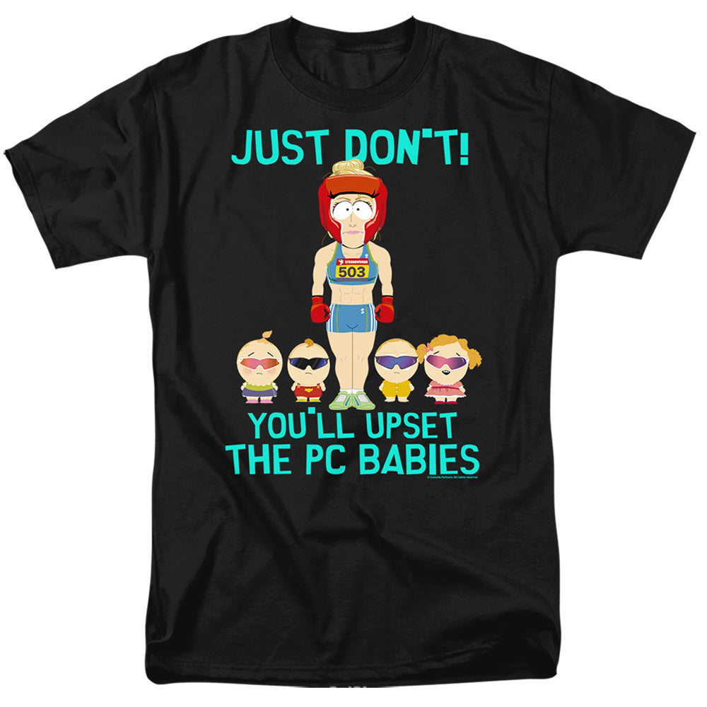 South Park Pc Babies Mens T Shirt Black