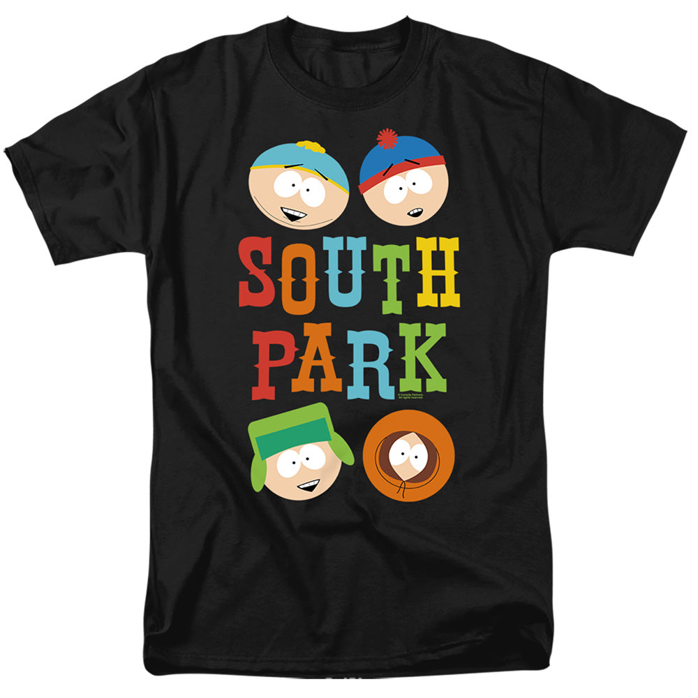 South Park Best Buds Mens T Shirt Black