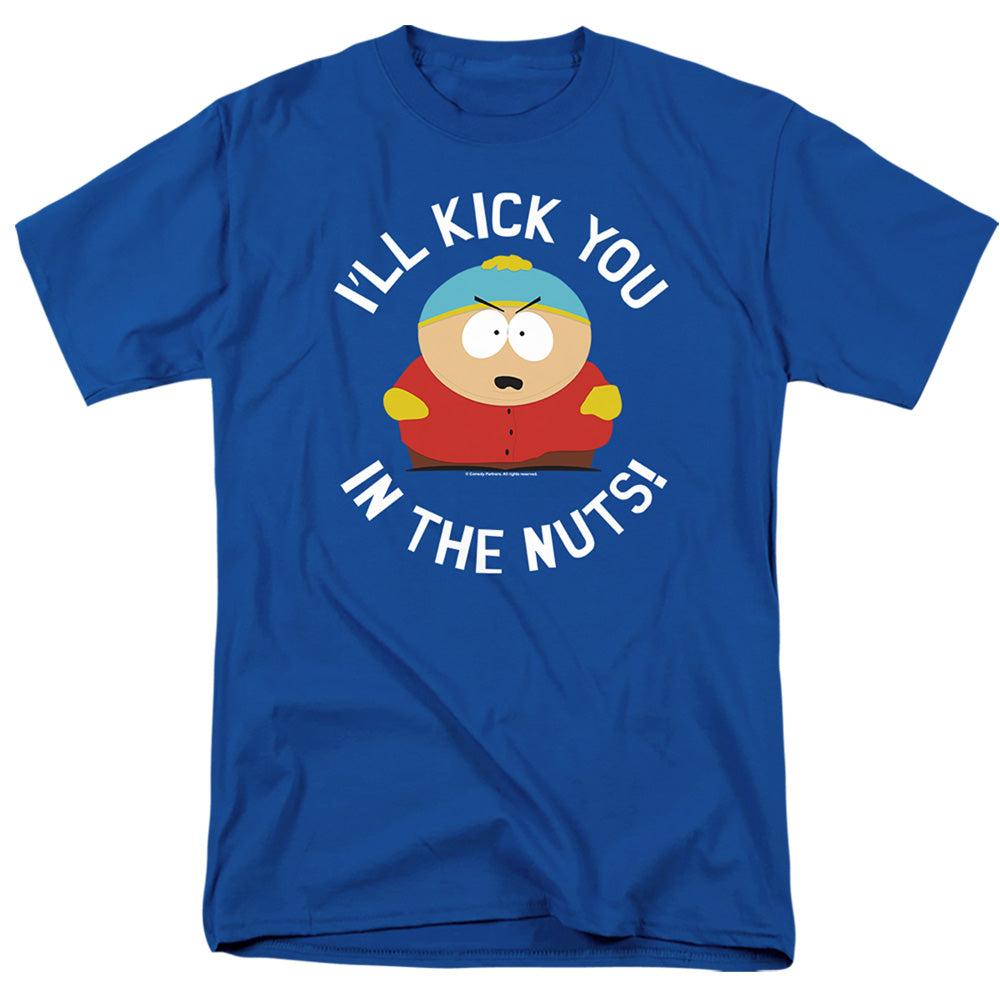 South Park Kick You In The Nuts Mens T Shirt Royal Blue