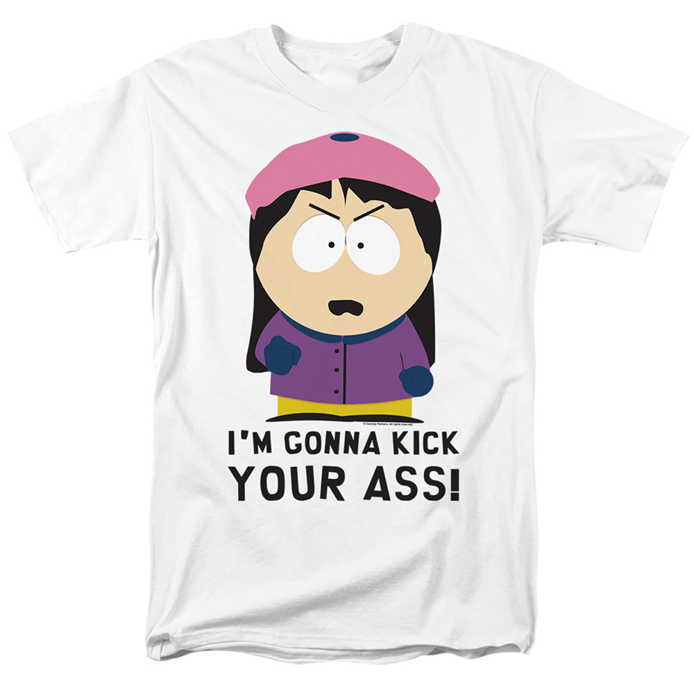 South Park Im Gonna Kick Your Ass Mens T Shirt White