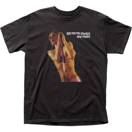 Iggy Pop Iggy Raw Power Mens T Shirt Black