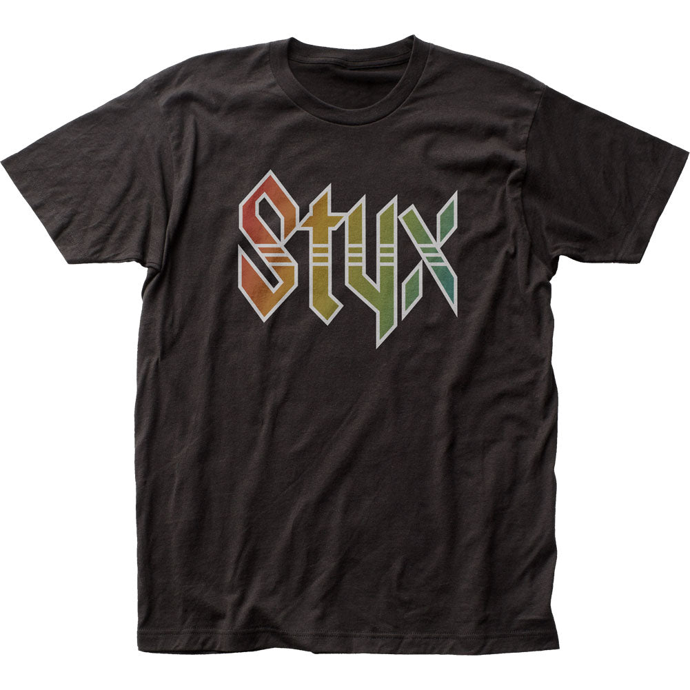 Styx Logo Mens T Shirt Black