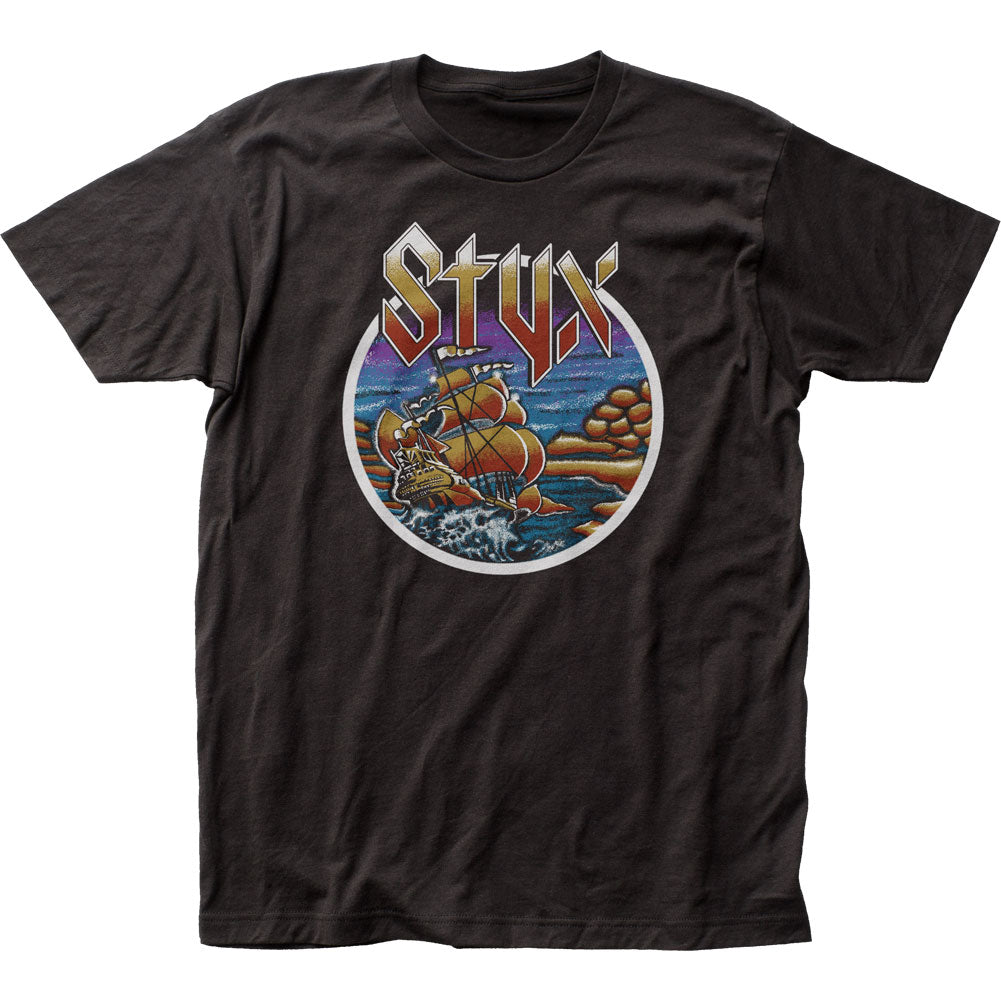 Styx Come Sail Away Mens T Shirt Black