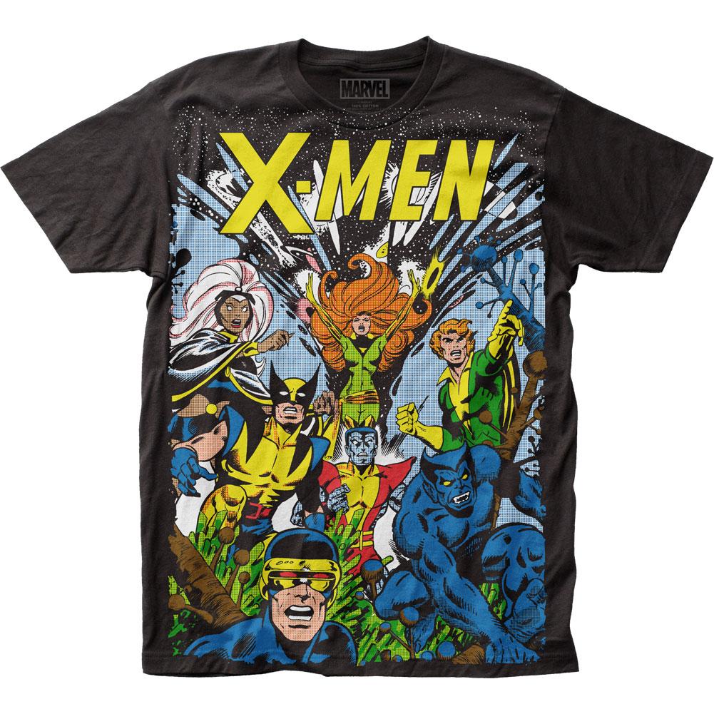 X-Men The Gang Mens T Shirt Black