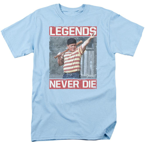 The Sandlot Legends Mens T Shirt Light Blue