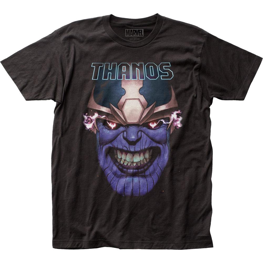 Thanos Teeth Clenched Mens T Shirt Black