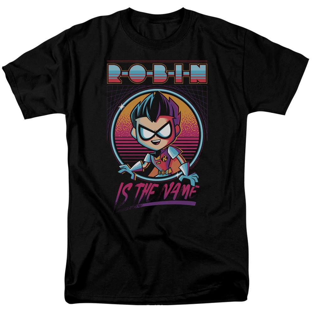 Teen Titans Go To The Movies Robin Mens T Shirt Black