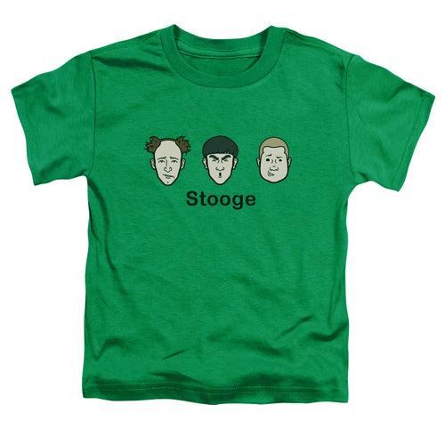 Three Stooges Stooge Toddler Kids Youth T Shirt Kelly Green