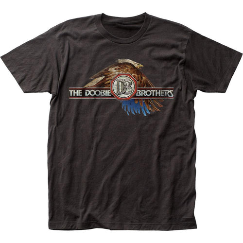 The Doobie Brothers Eagle Mens T Shirt Black