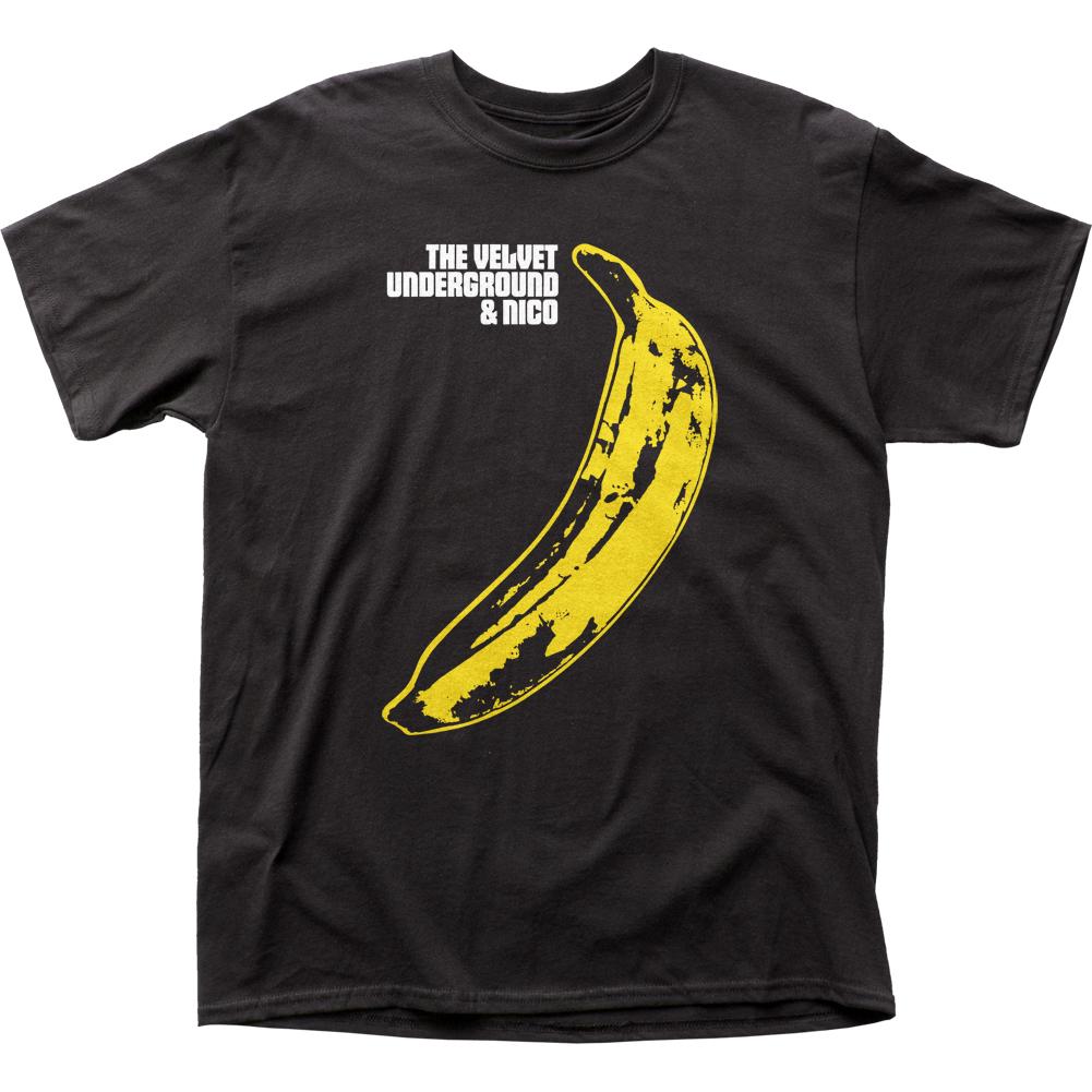 Velvet Underground Banana Mens T Shirt Black