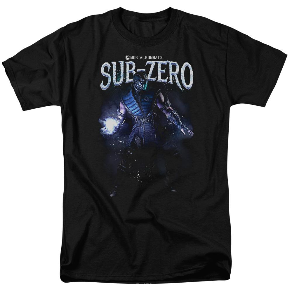 Mortal Kombat Sub Zero Mens T Shirt Black