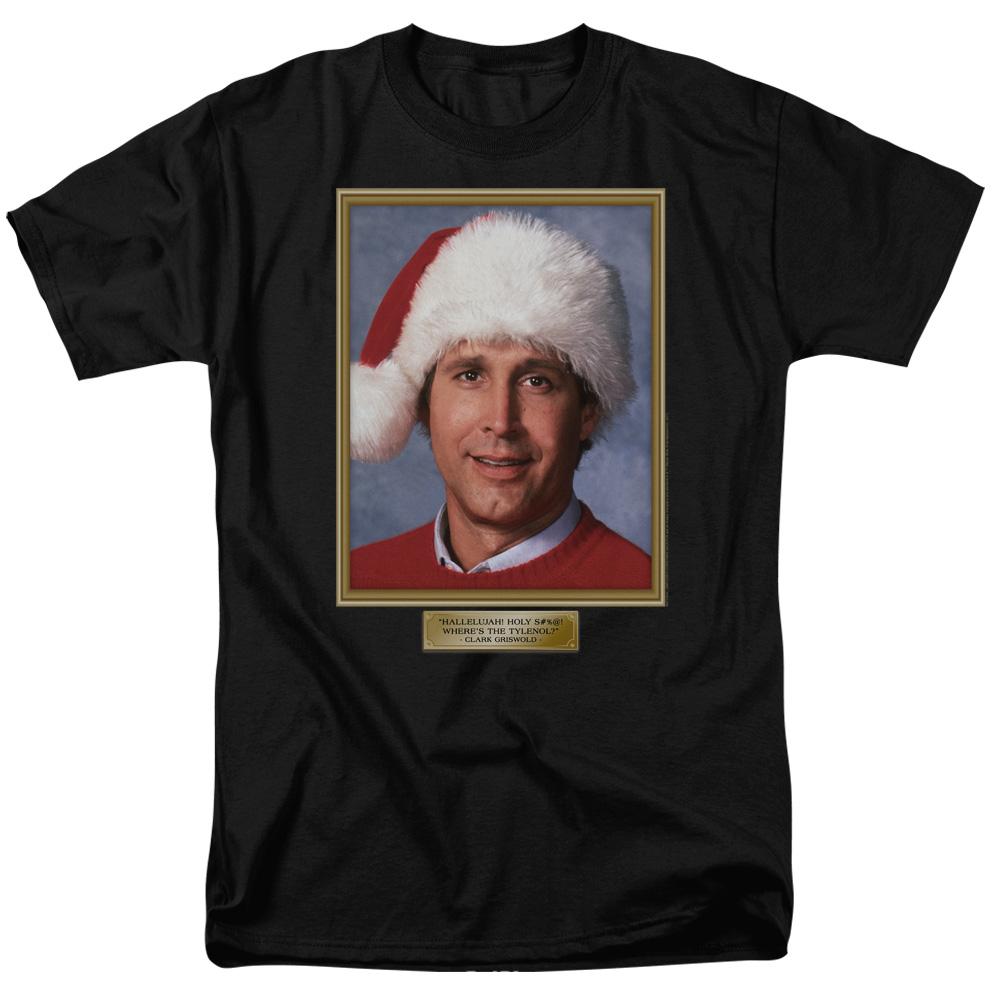 Christmas Vacation Hallelujah Mens T Shirt Black