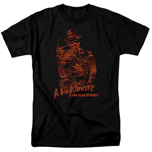 Nightmare On Elm Street Chest Of Souls Mens T Shirt Black