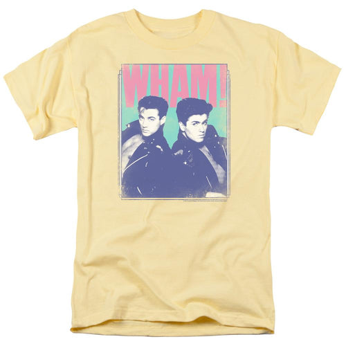 Wham! Fantastic Wham Mens T Shirt Yellow