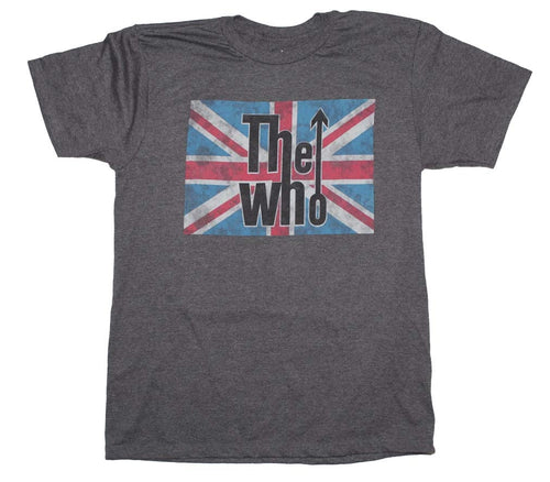 The Who Union Jack Logo Mens T Shirt