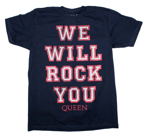 Queen We Will Rock You Mens T Shirt