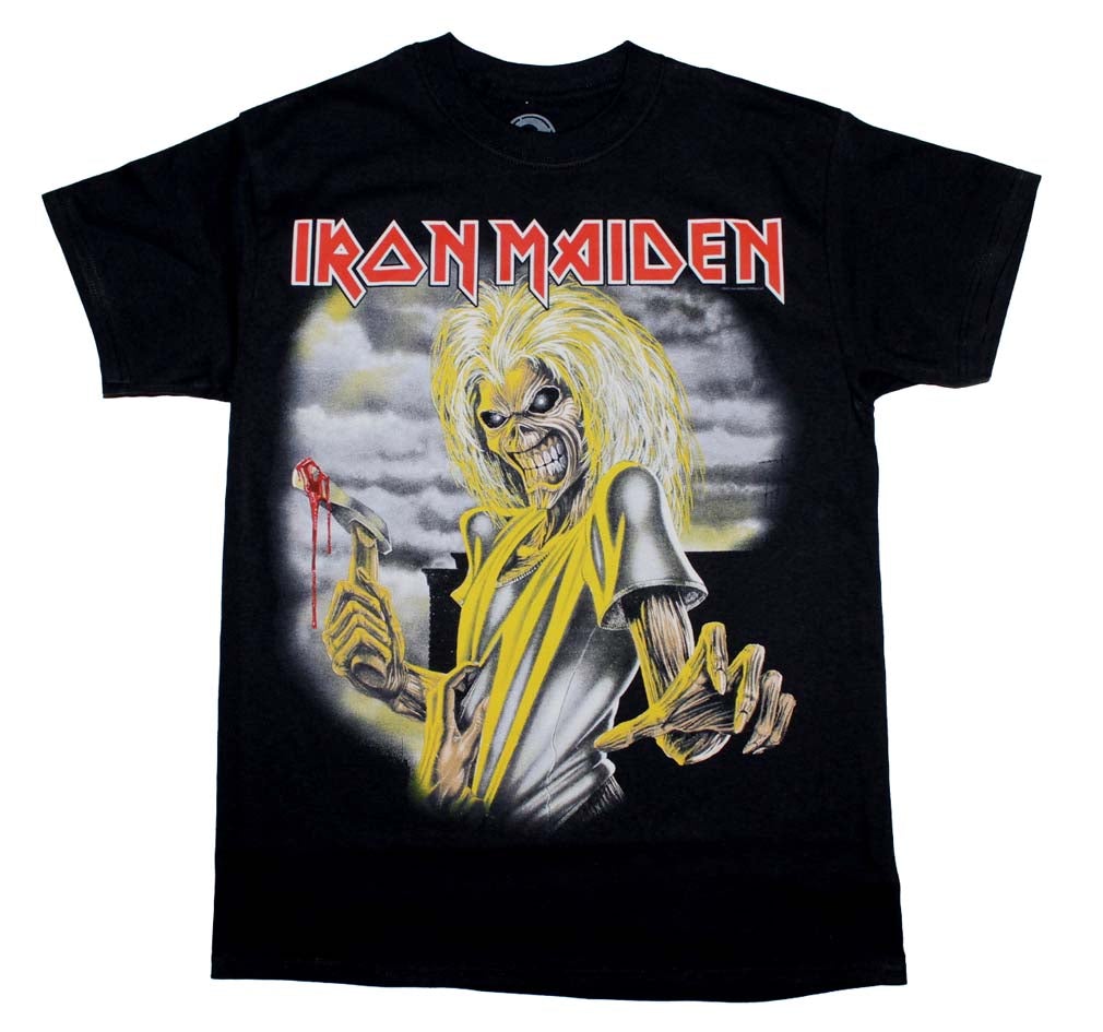 Iron Maiden Killers Mens T Shirt Black – Vintage Style T Shirts