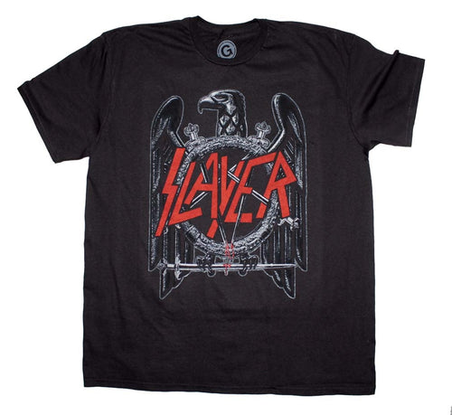 Slayer Black Eagle Mens T Shirt