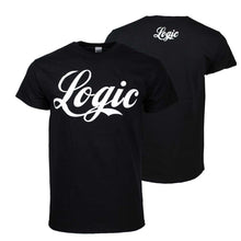 Load image into Gallery viewer, Logic Logo Mens T Shirt Black
