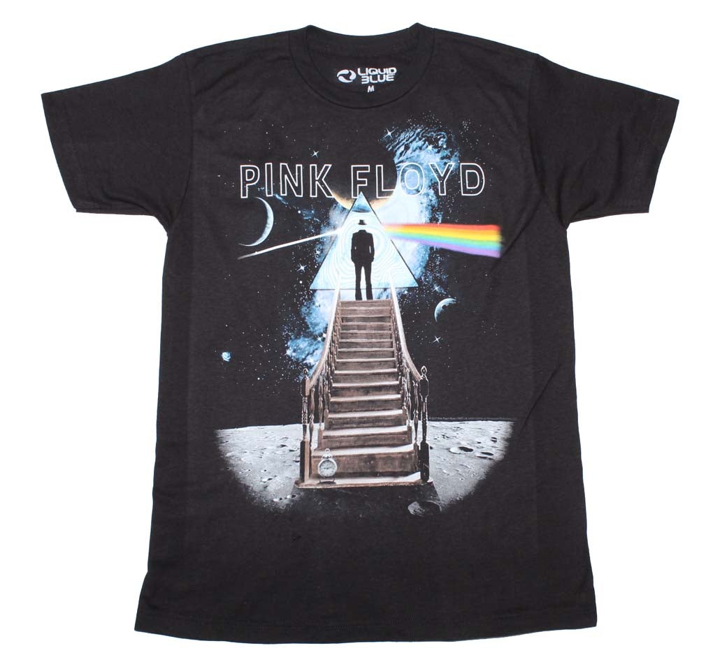 Pink Floyd Stairway To The Moon Mens T Shirt