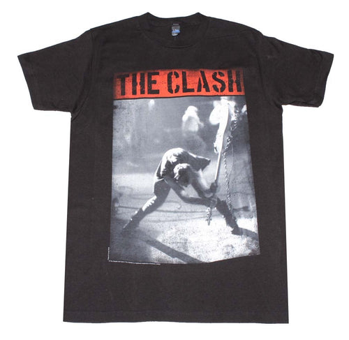 The Clash Smashing Guitar Mens T Shirt