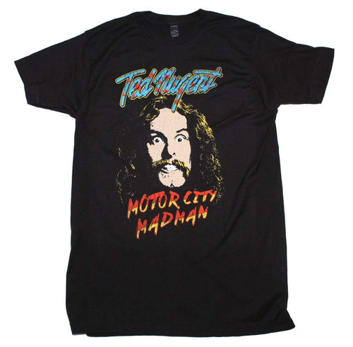 Ted Nugent Motor City Madman Mens T Shirt