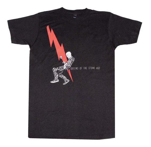 Queens Of The Stone Age Lightning Bolt Man Mens T Shirt