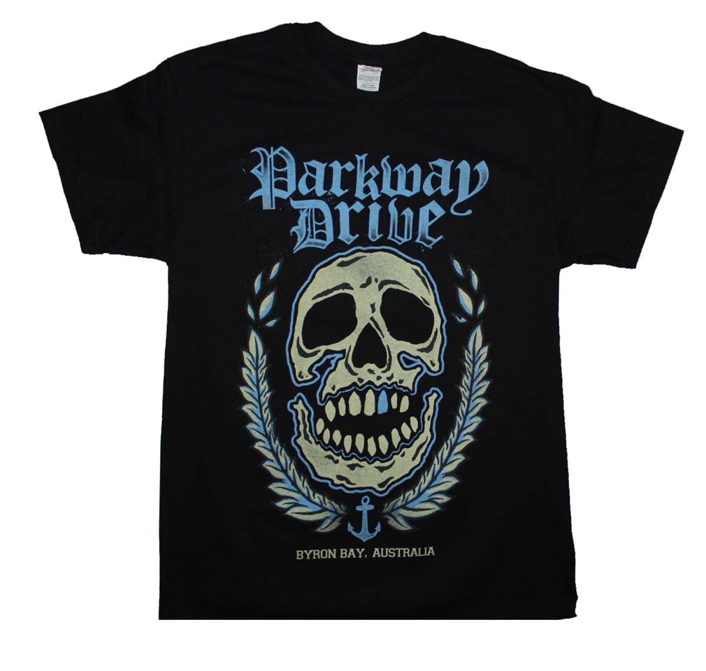 Parkway Drive Byron Bay Skull Mens T Shirt