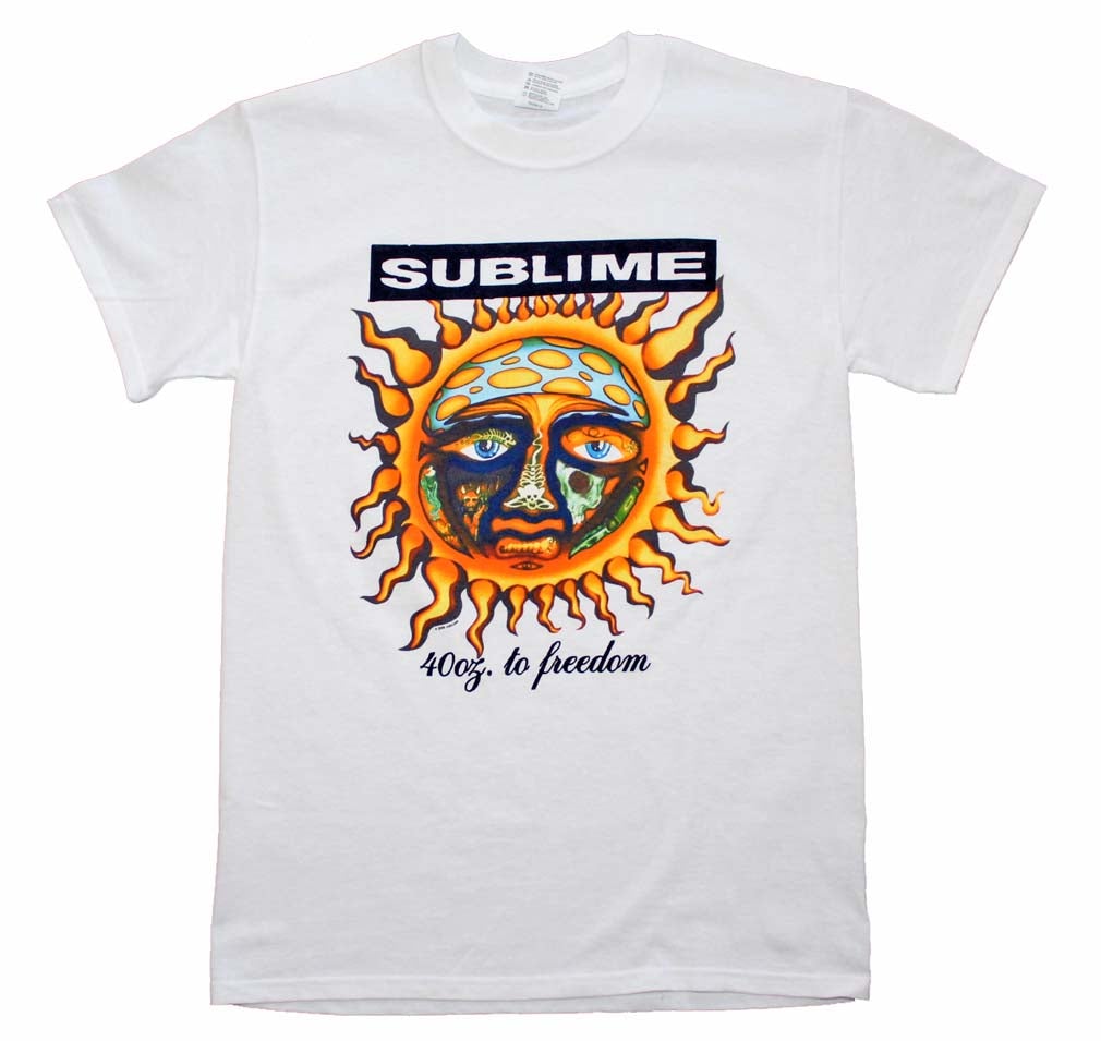 Sublime 40 oz to Freedom Mens T Shirt