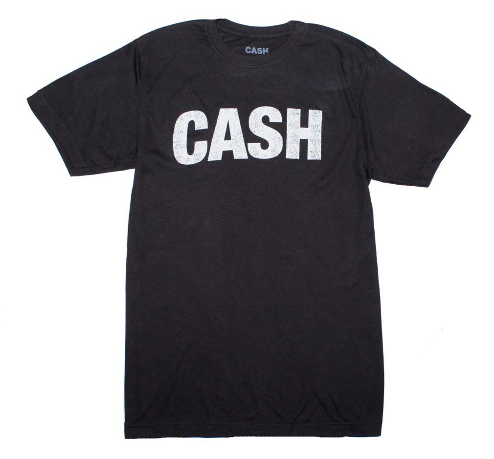 Johnny Cash Cash Faded Mens T Shirt